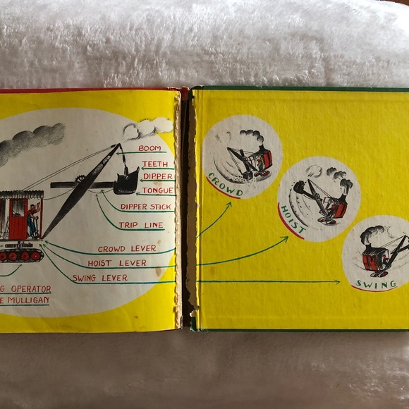 Mike Mulligan and his Steam Shovel, by Virginia Lee Burton, 1939 - Picture 8 of 8